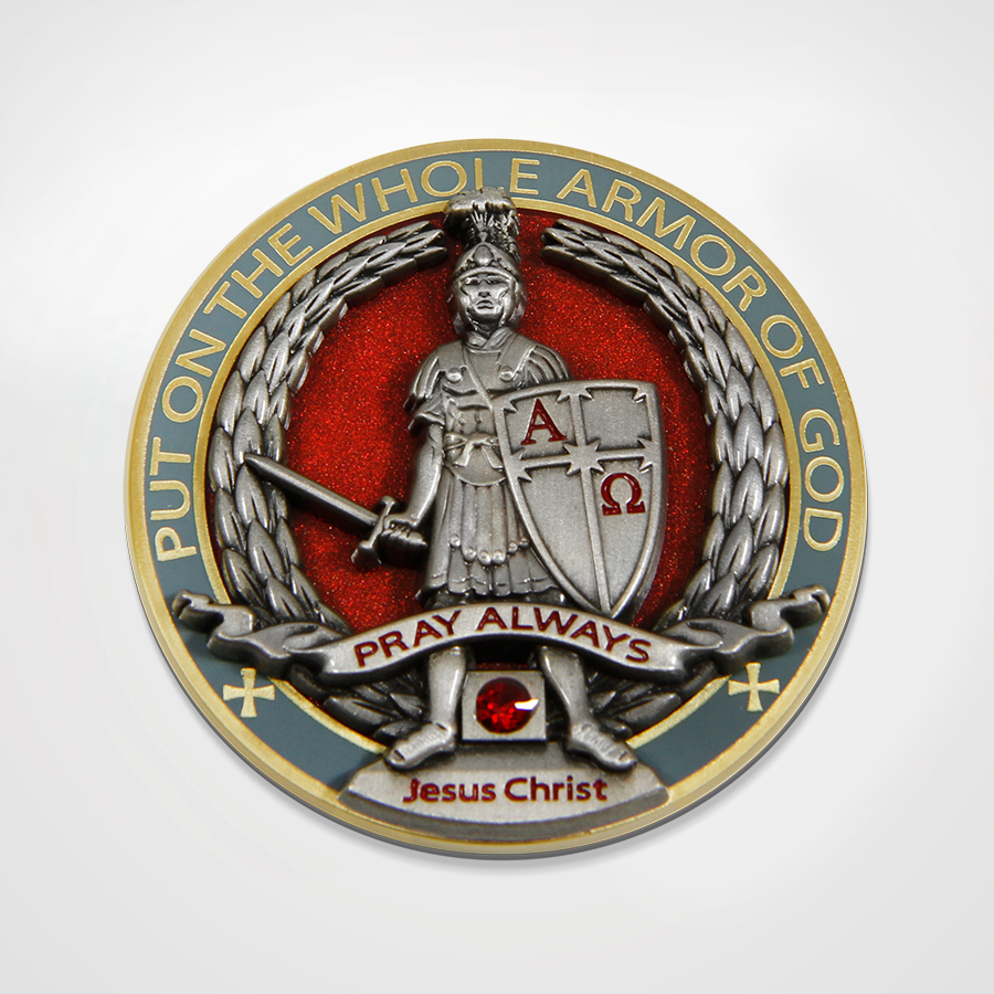 ⚔️ Collector's Edition Armor of God Challenge Coin