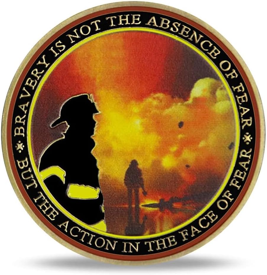Firefighters Challenge Coin