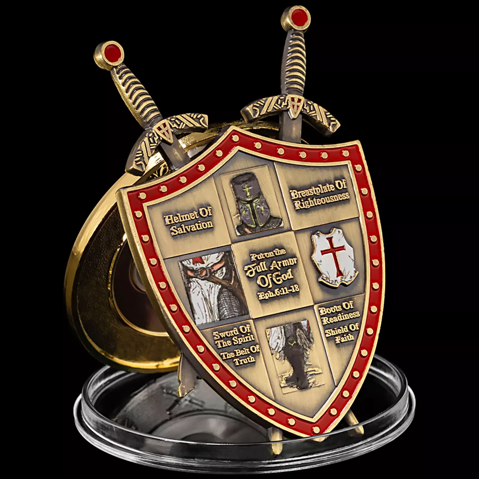 Christian Challenge Coin - Armor of God, Ephesians 6:13