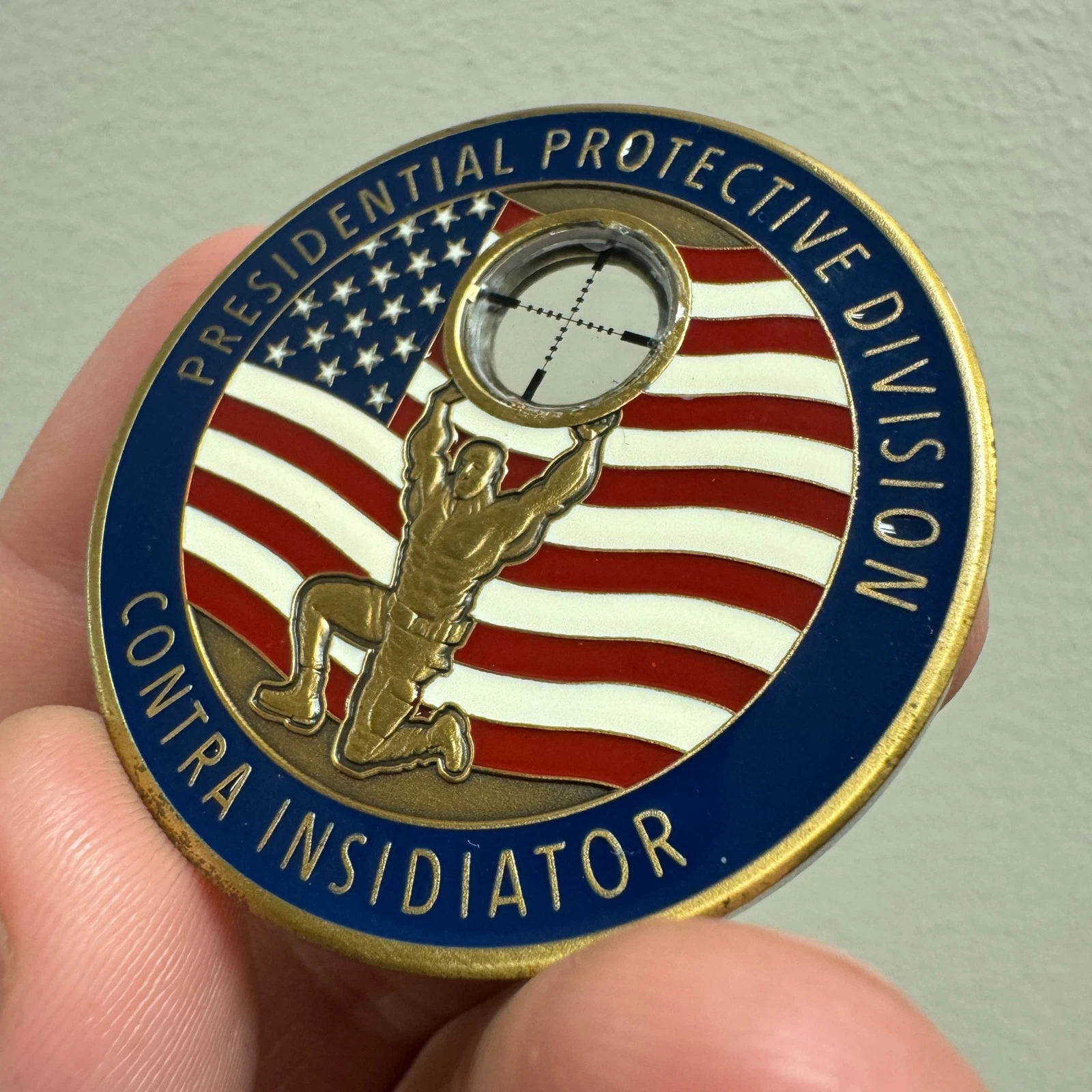 US Secret Service Presidential Protection Counter Sniper Team Challenge Coin