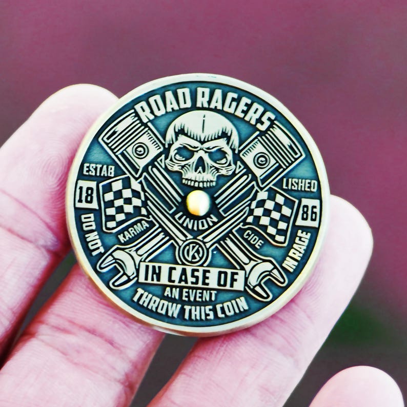 Rude Spinning Middle Finger Coin | Adult Gag Gift