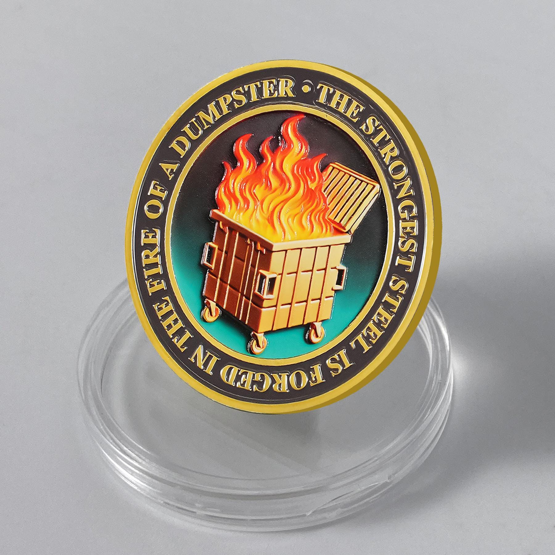 Dumpster Fire Coin