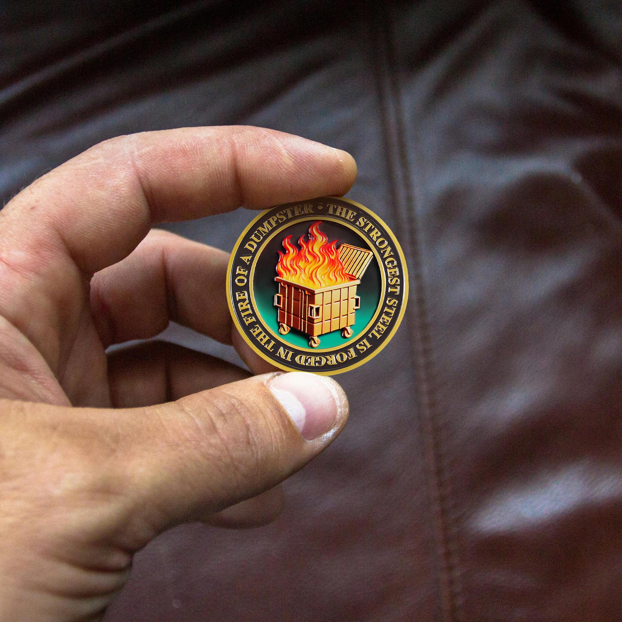 Dumpster Fire Coin