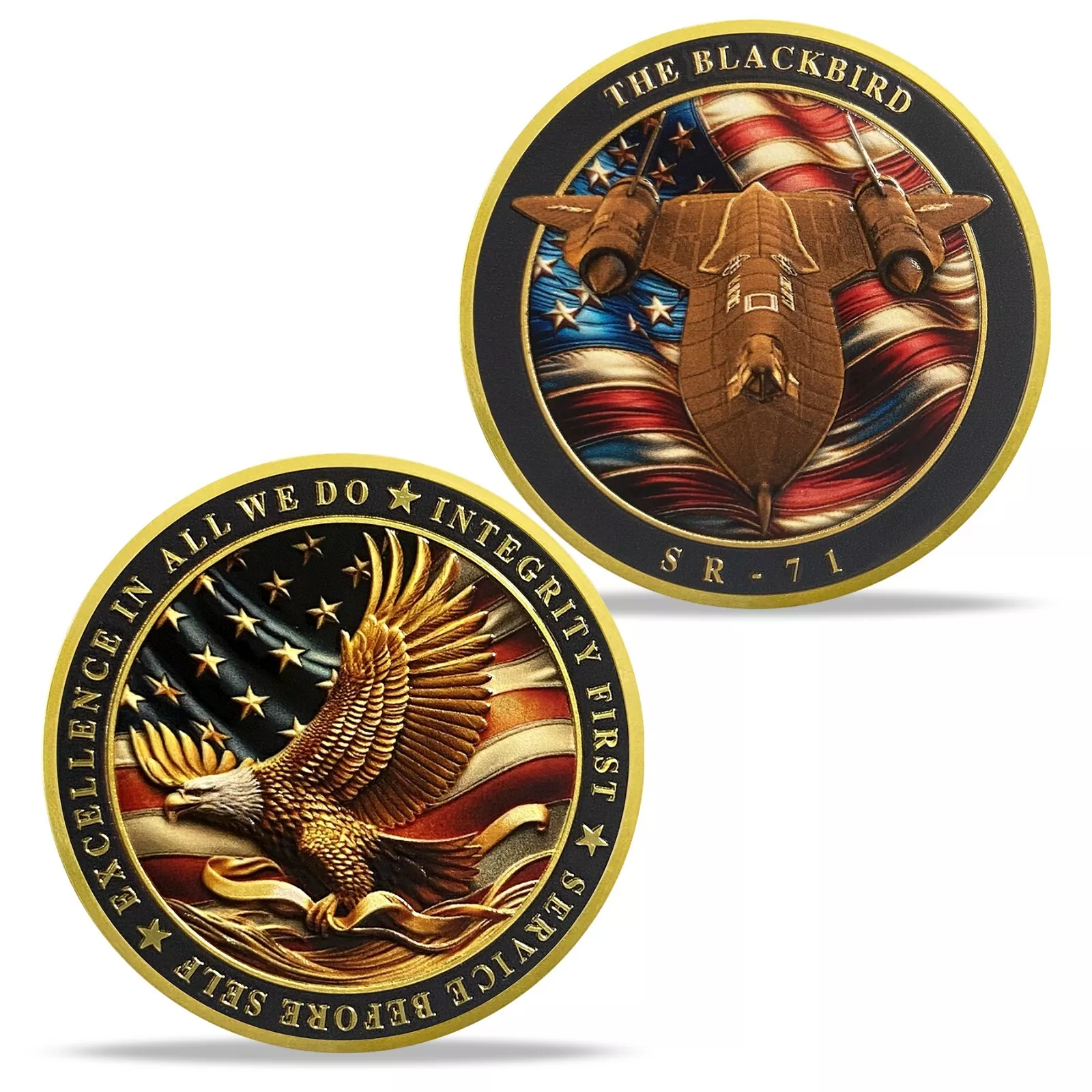 Sr-71 Air Force Challenge Coin 