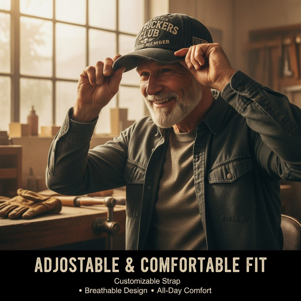 🎄Early Christmas 49% OFF❤️Old Fuckers Club-Vintage Baseball Cap🎁