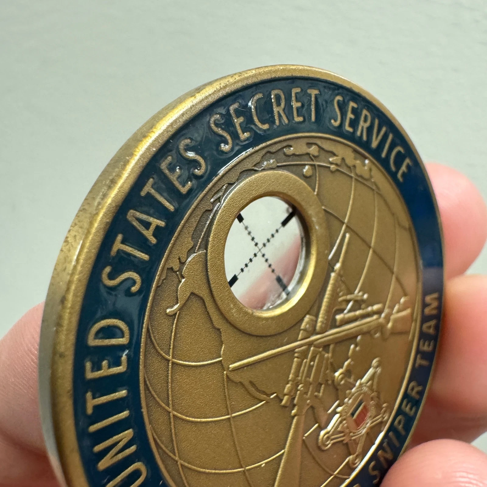 US Secret Service Presidential Protection Counter Sniper Team Challenge Coin