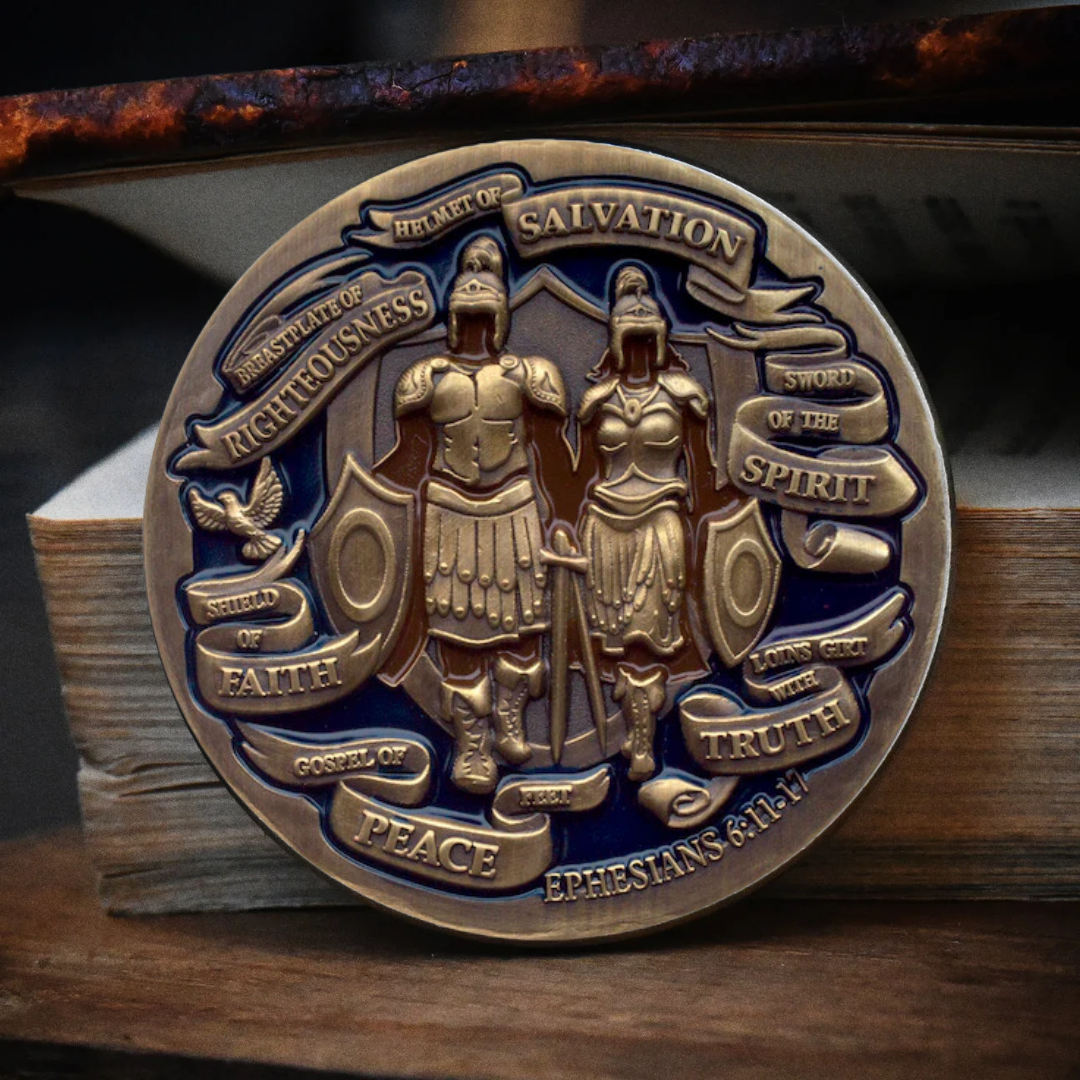 Armor of God Commemorative Challenge Coin