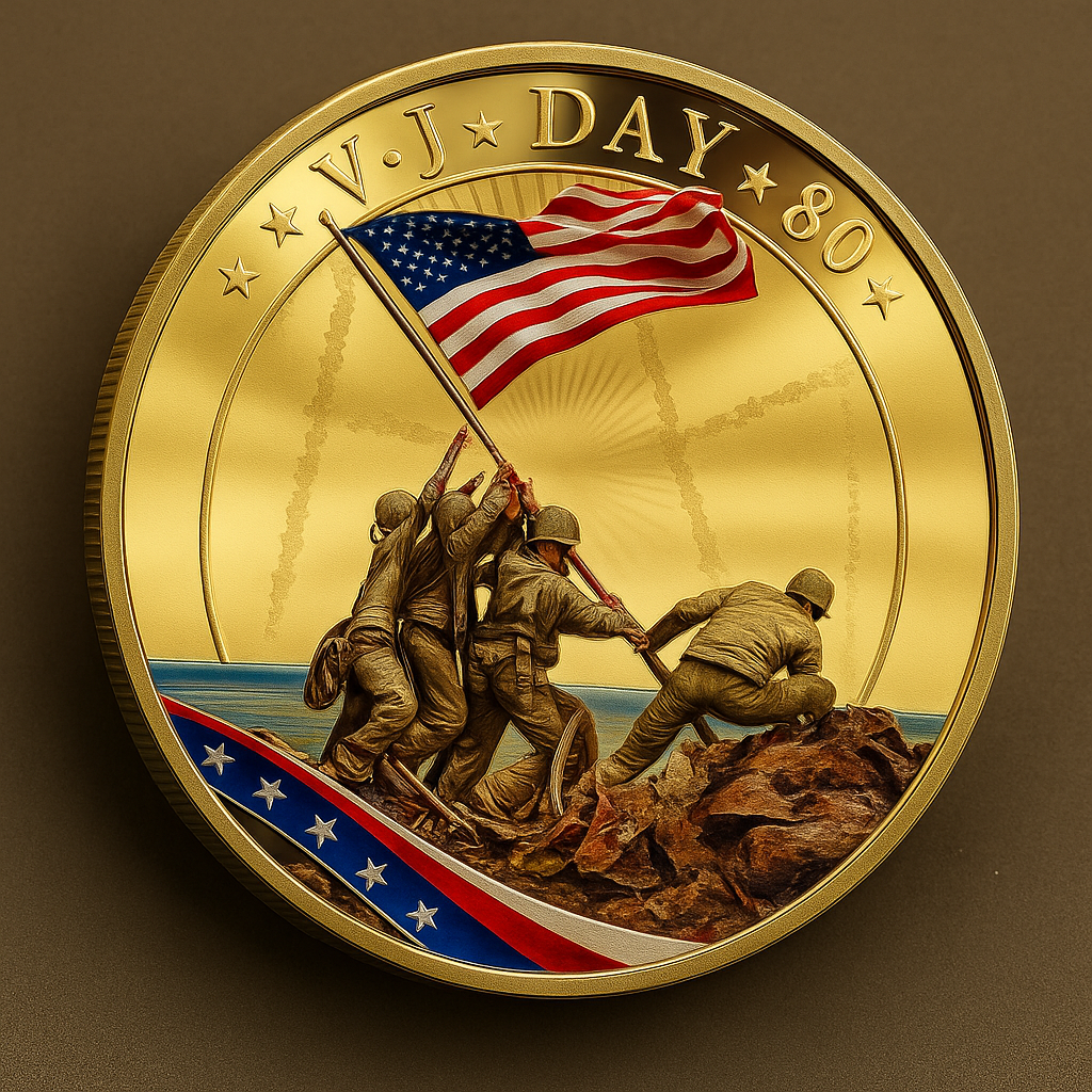 Victory in Japan – 80th Anniversary Commemorative Coin