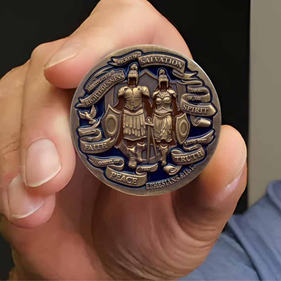 Armor of God Commemorative Challenge Coin