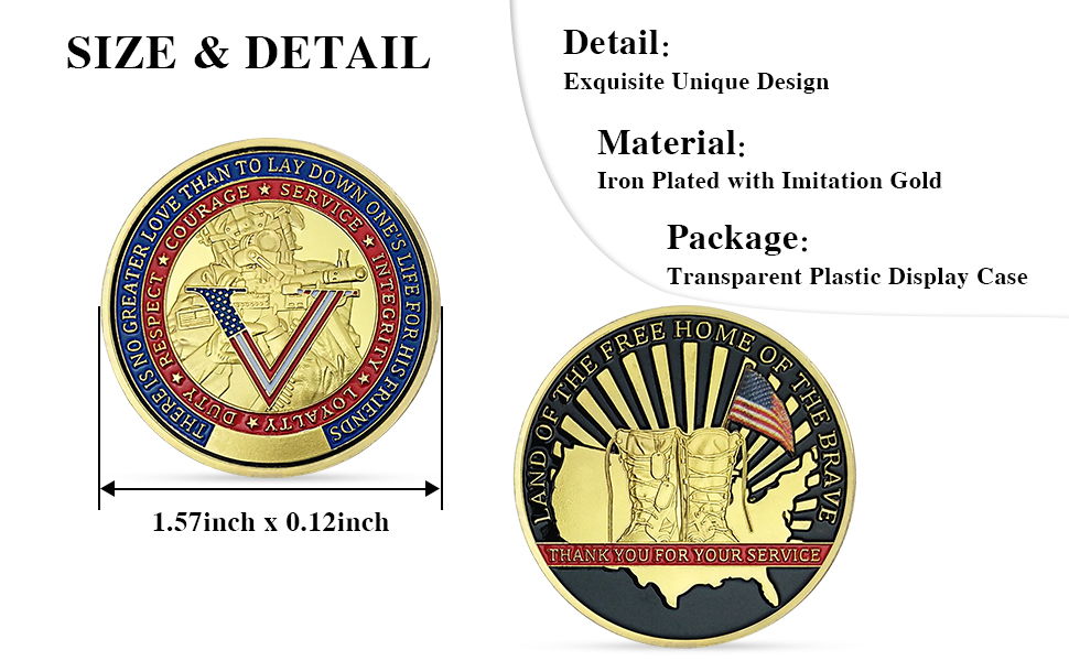 military army coin