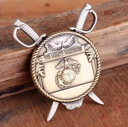 United States Marine Corps Crucible Challenge Coin - Picture 5 of 5