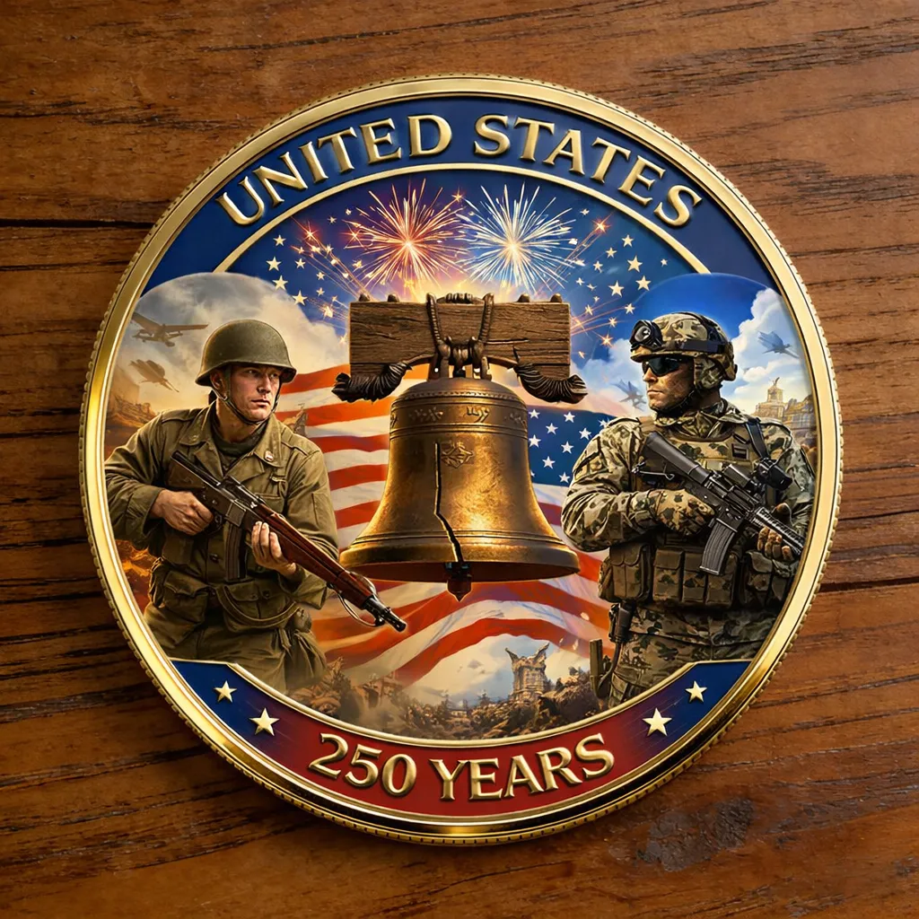 250th Anniversary of the United States Commemorative Coins