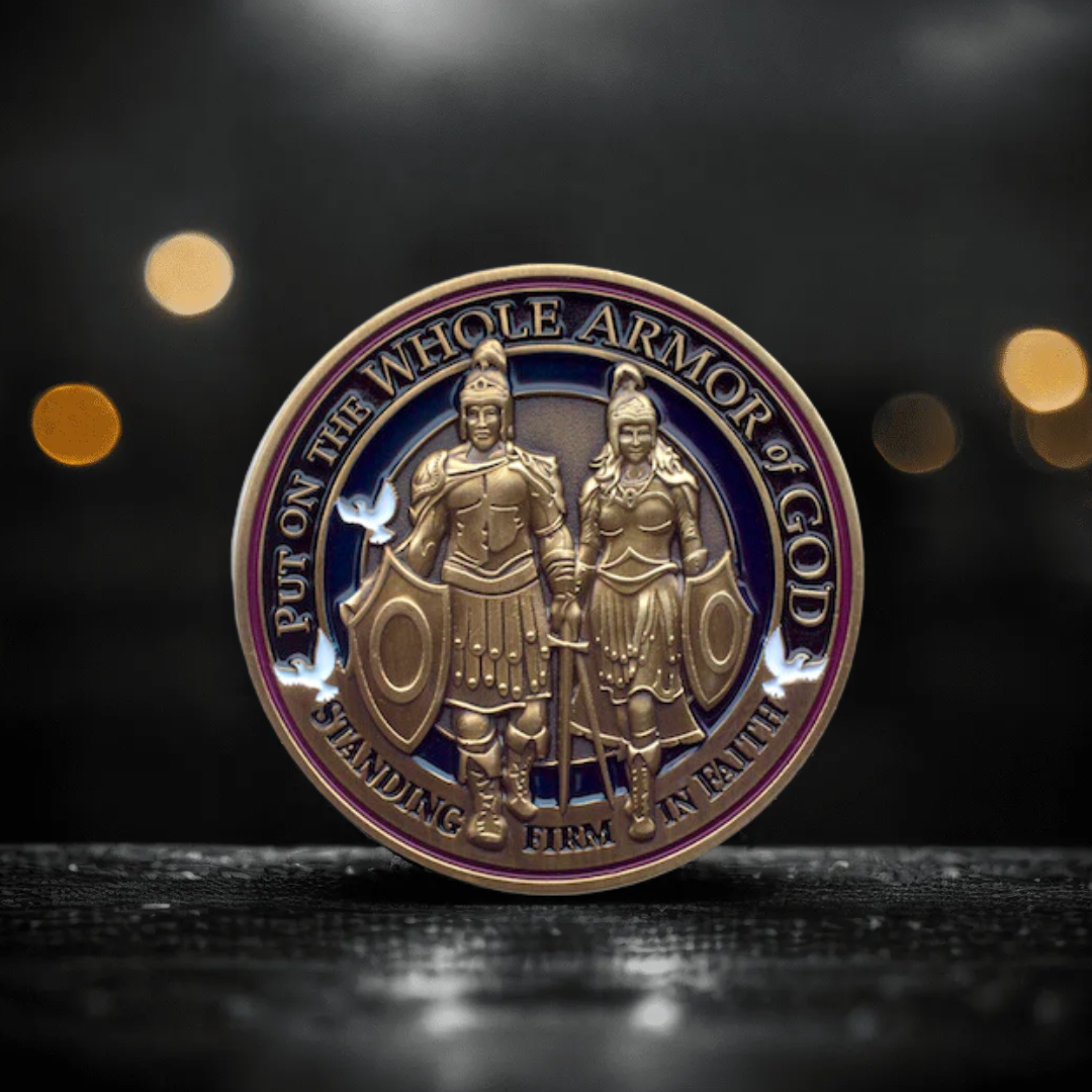 Armor of God Commemorative Challenge Coin