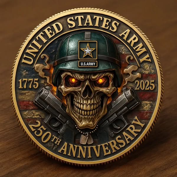 U.S. Army 250th Anniversary Commemorative Coin