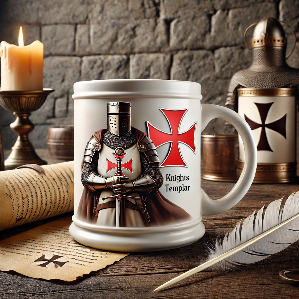 Knights Templar Cross Mug