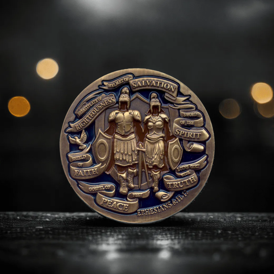 Armor of God Commemorative Challenge Coin