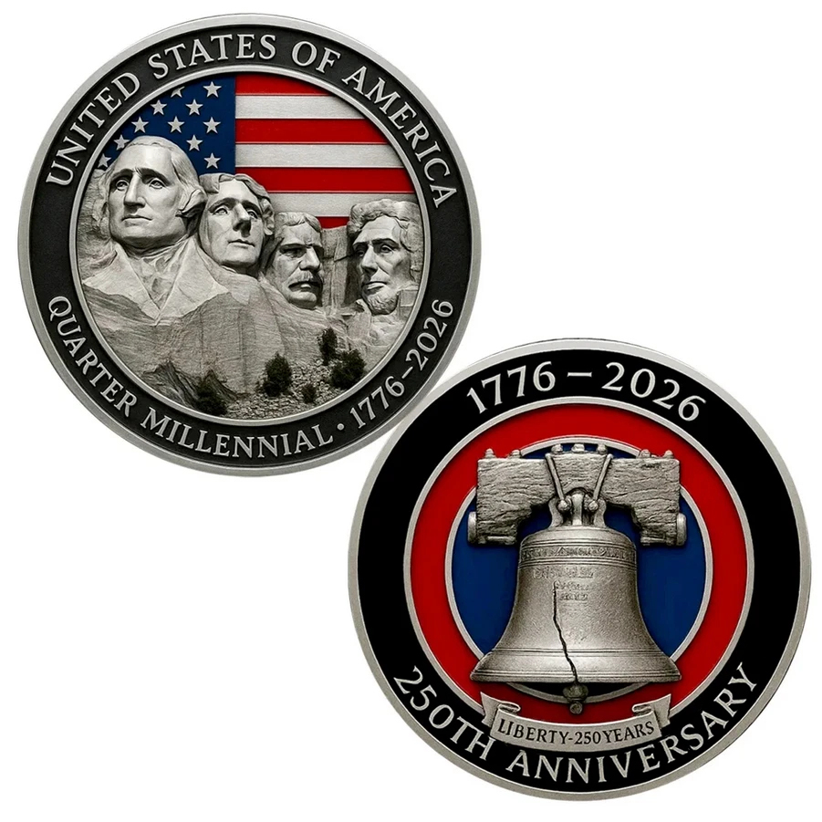 United States 250 Anniversary Challenge Coin