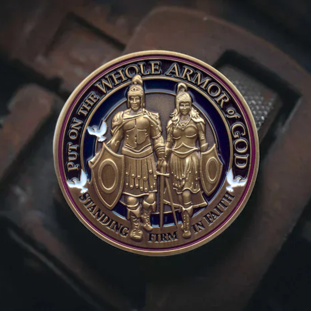 Armor of God Commemorative Challenge Coin
