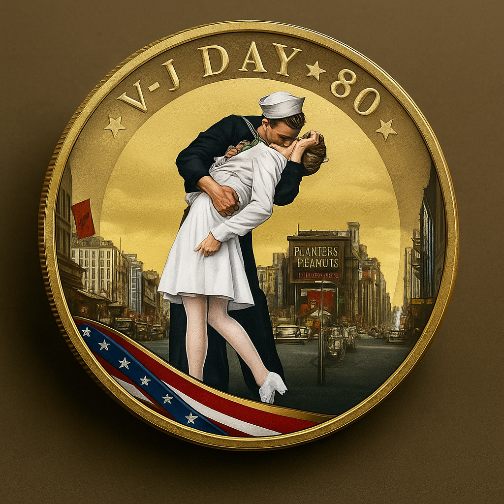 Victory in Japan – 80th Anniversary Commemorative Coin