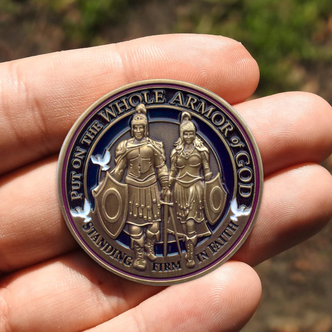 Armor of God Commemorative Challenge Coin