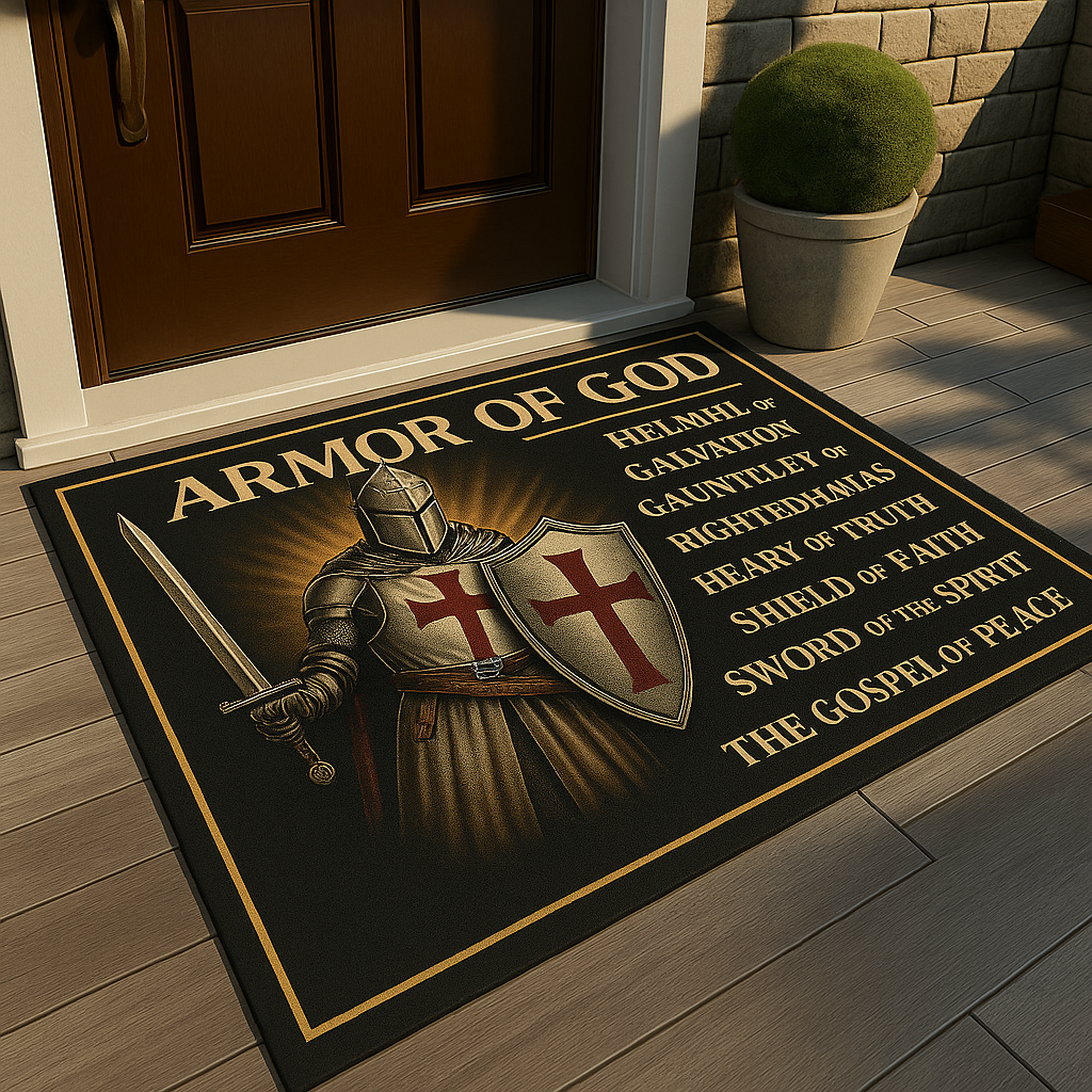 🛡️ Templar Knight Doormat 【BUY 2 SAVE 5%+FREE SHIPPING】