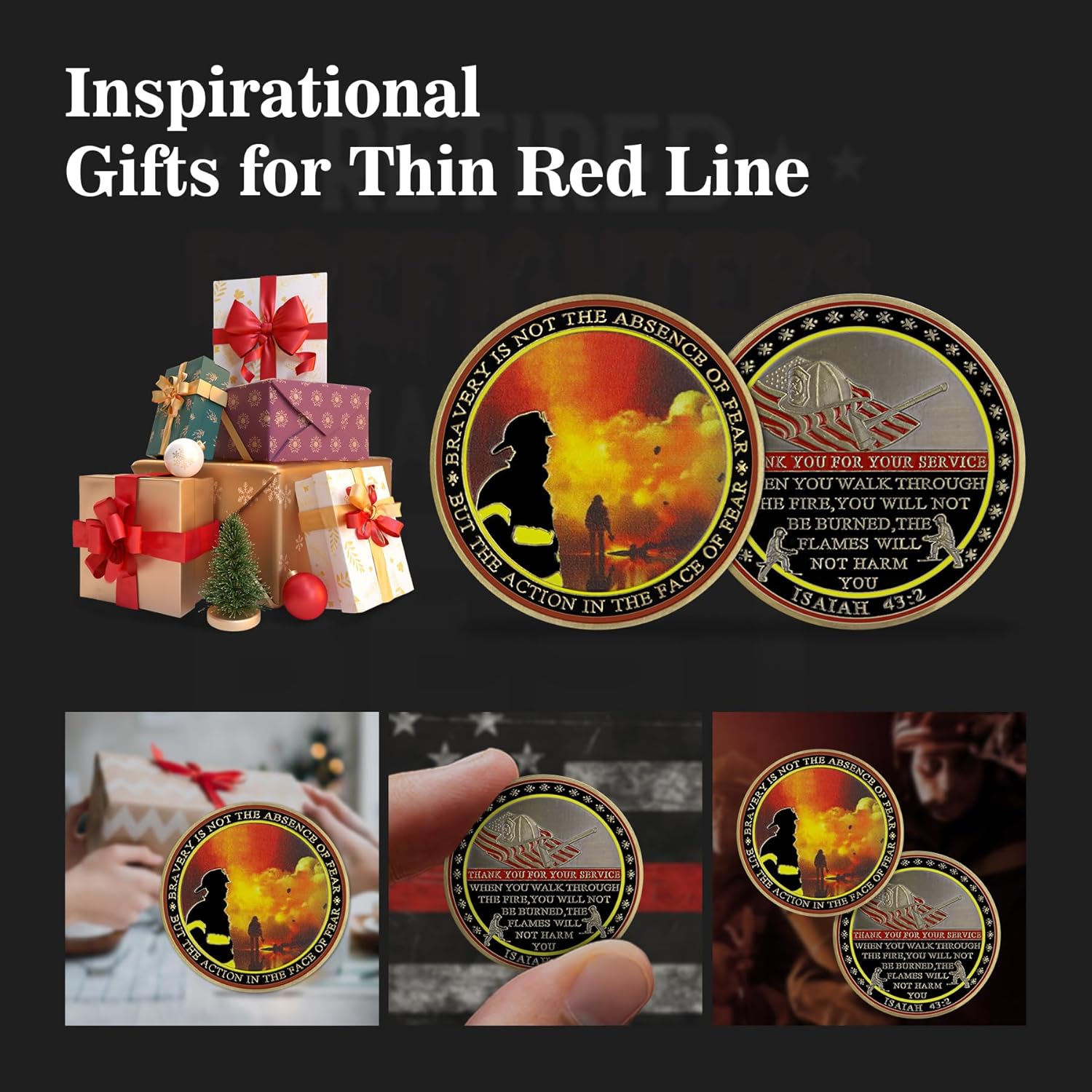 Firefighters Challenge Coin