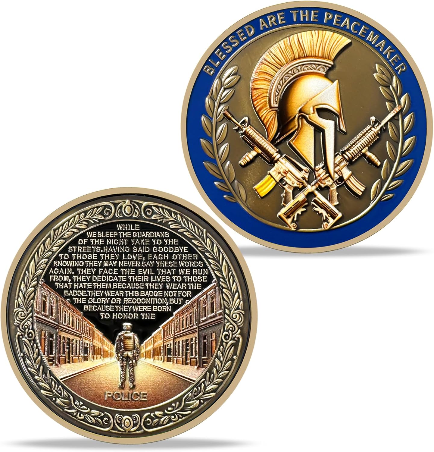 Sparta Police Challenge Coin ⚔️🛡️