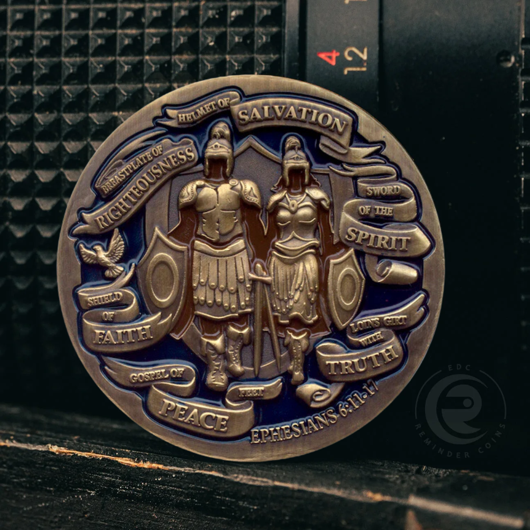 Armor of God Commemorative Challenge Coin