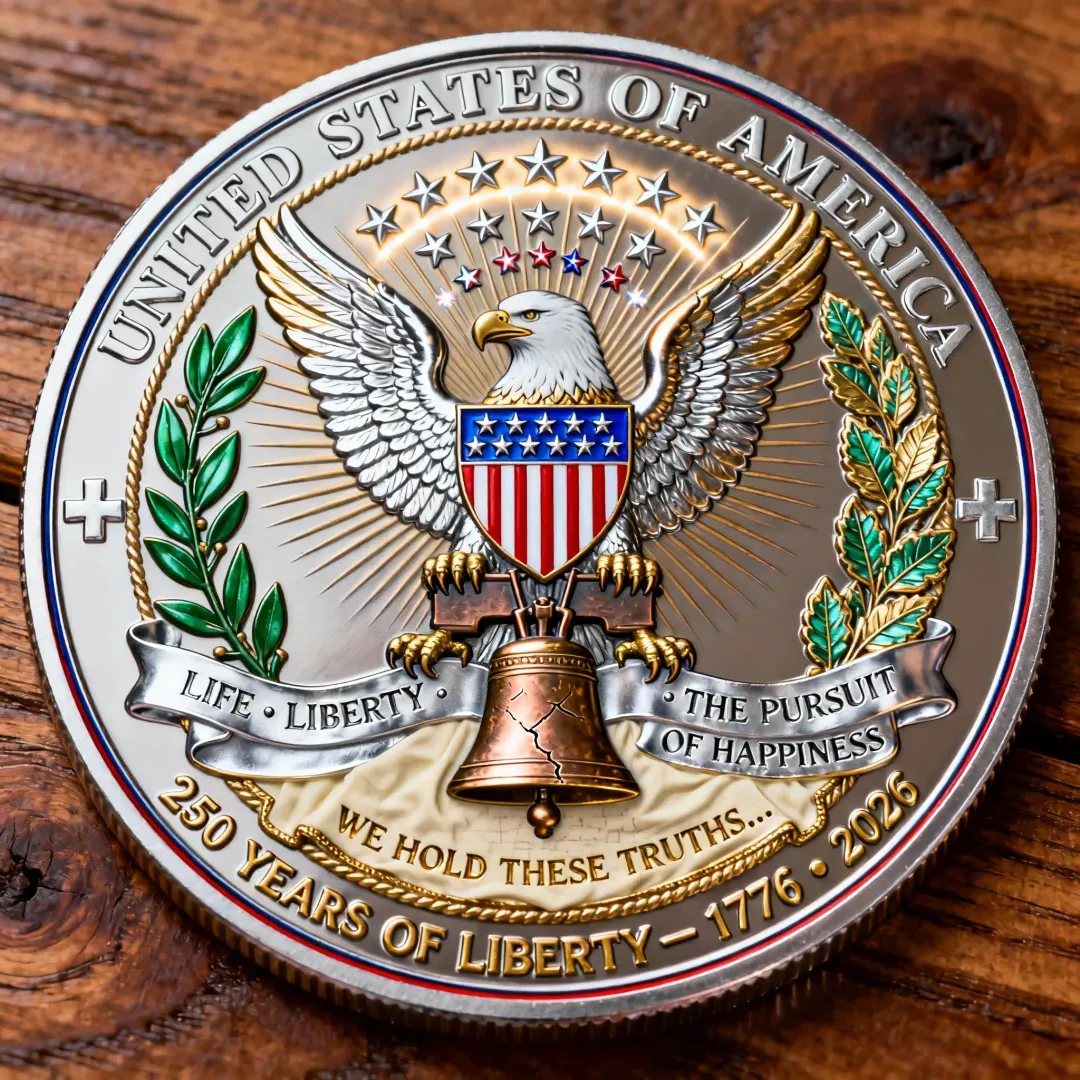 America 250th Anniversary Commemorative Coin