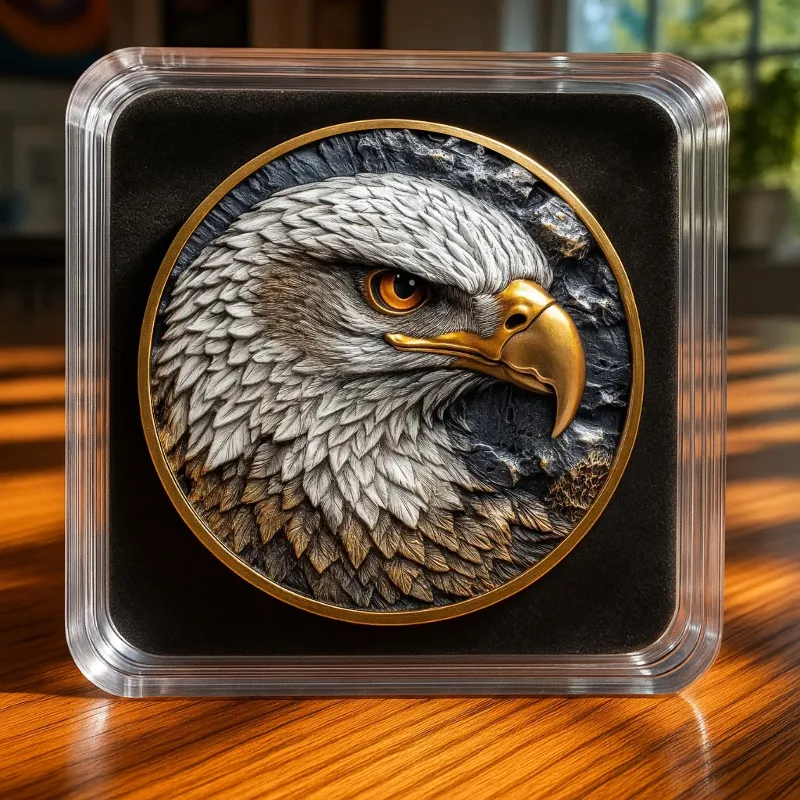 🇺🇸 American Bald Eagle Challenge Coin 