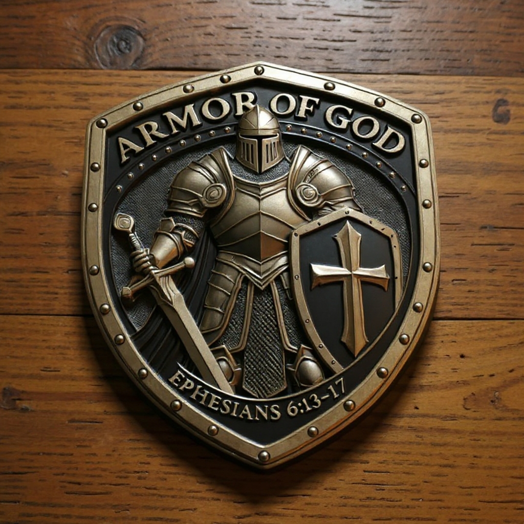  Armor of God EPH 6:13-17 Challenge Coin