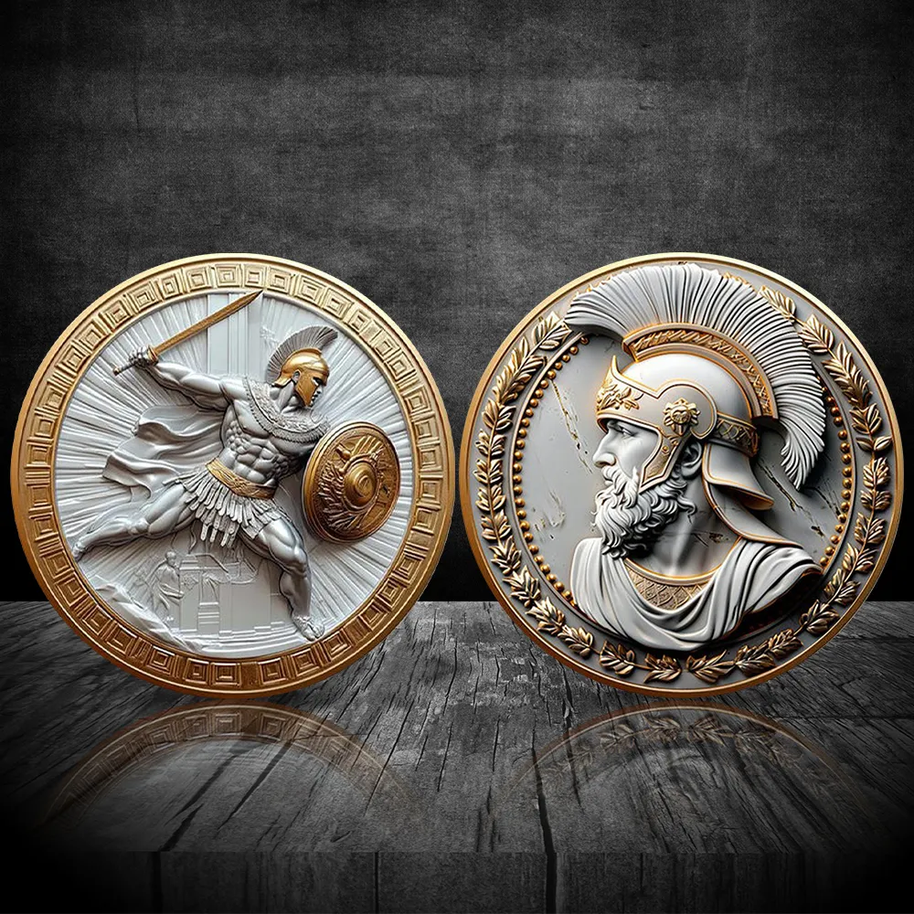 🛡️ Spartan Heritage: Coin of the Fearless