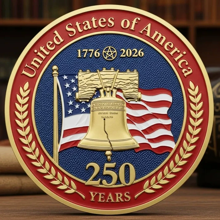 U.S. 250th Anniversary Commemorative Coin