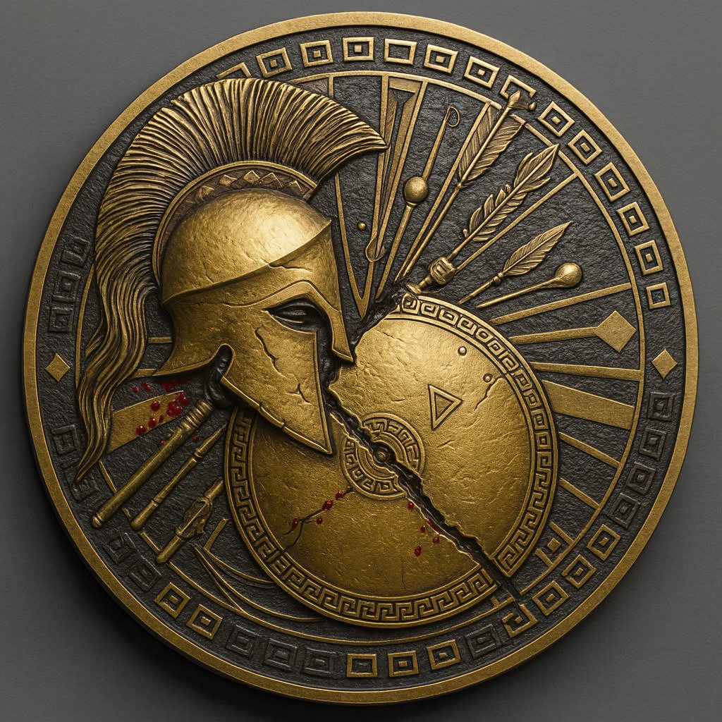 Spartan Valor Commemorative Coin