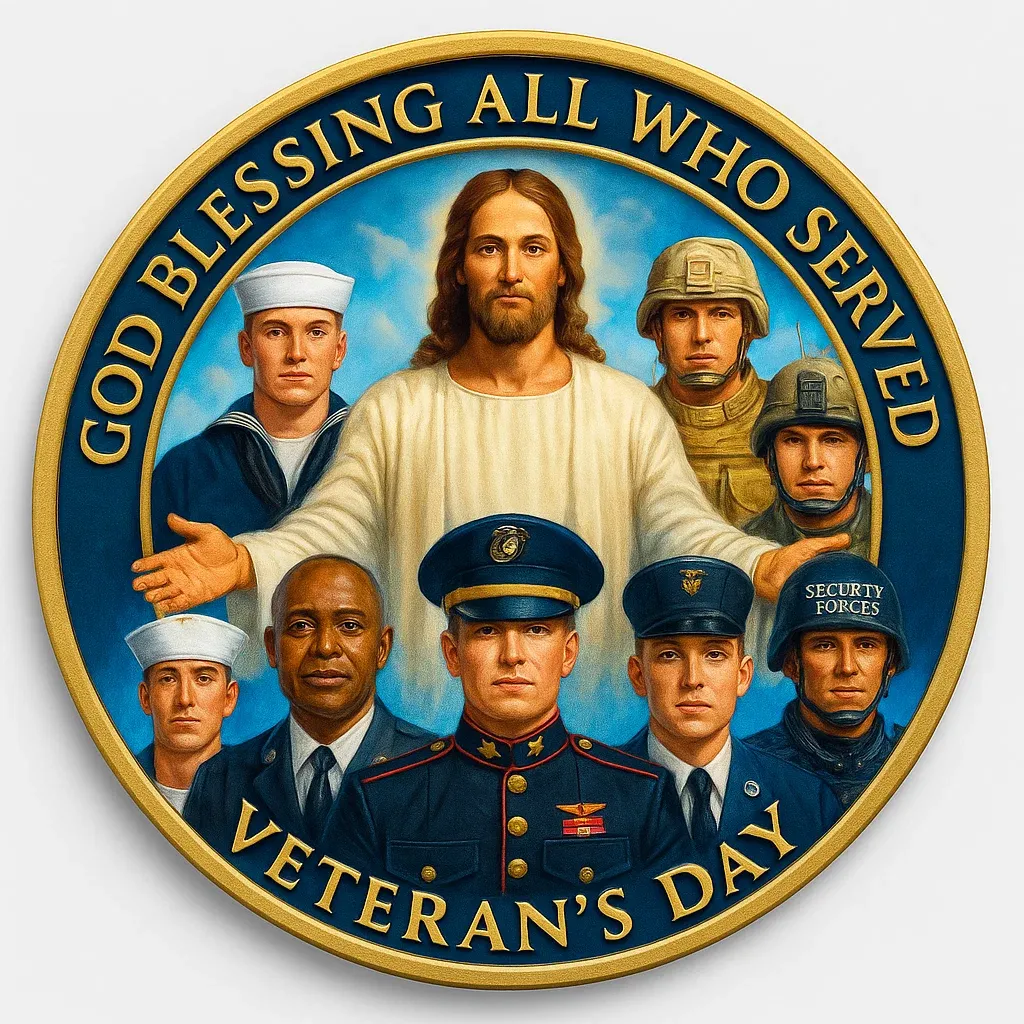 🎖️"Faith & Gratitude" Veteran’s Day Commemorative Coin