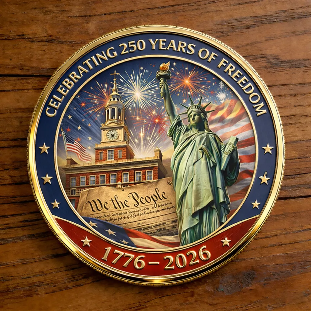 250th Anniversary of the United States Commemorative Coins
