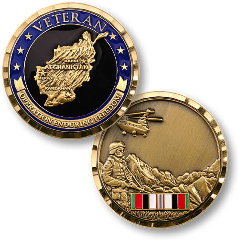 Operation Enduring Freedom - Veteran Challenge Coin