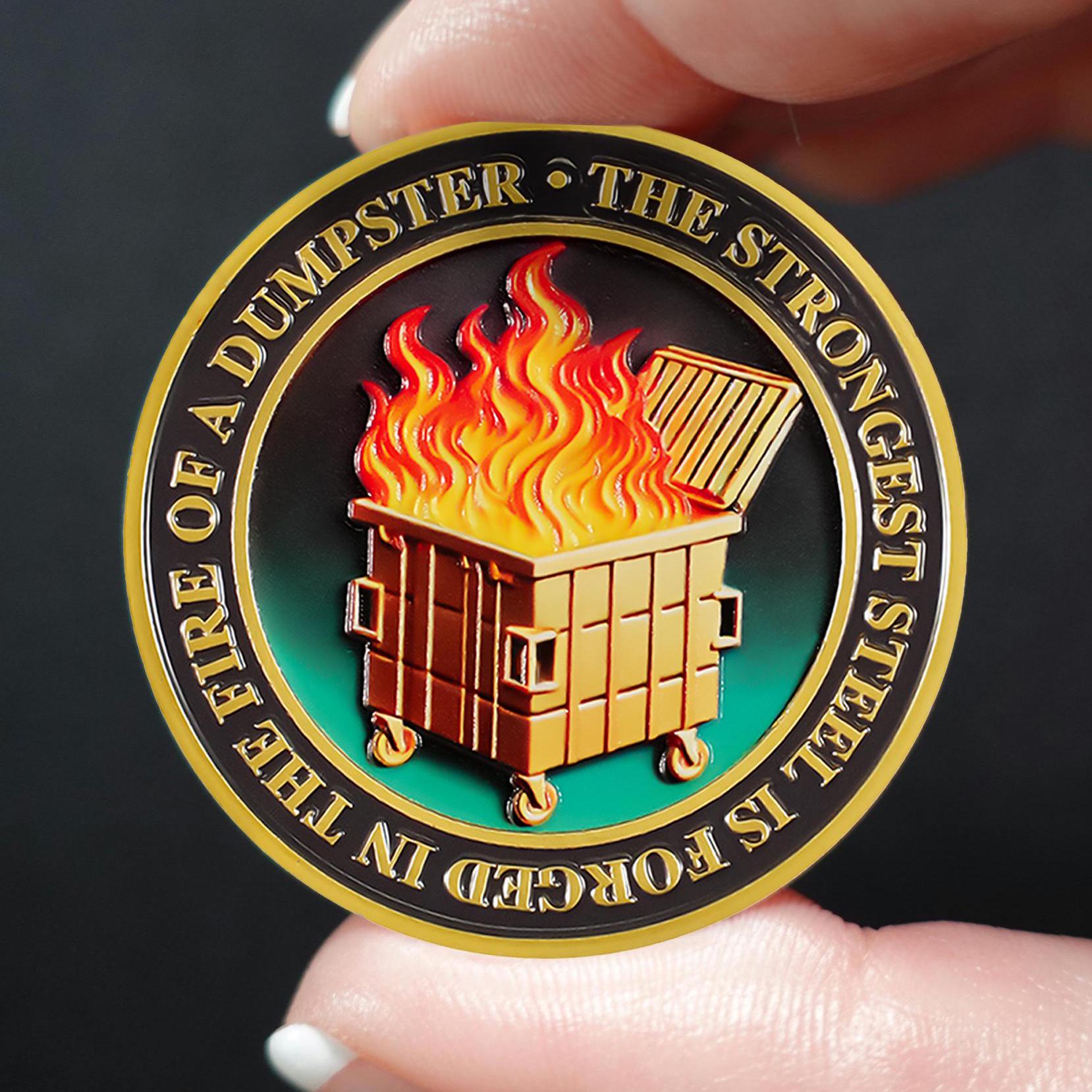 Dumpster Fire Coin