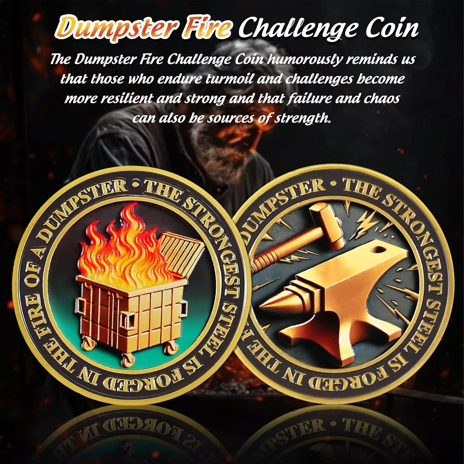 Dumpster Fire Coin