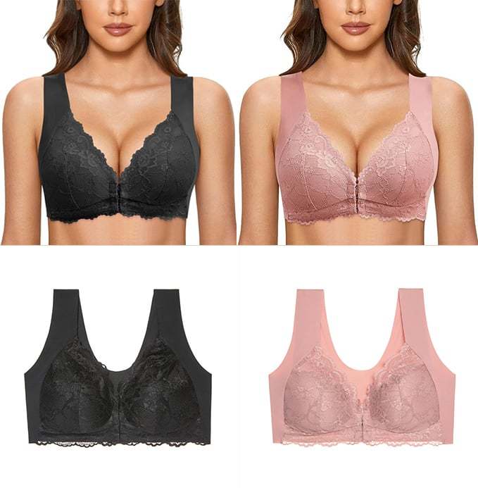 🔥Full Coverage Front, Closure Support Bra Comfort & Sleep Bra💖