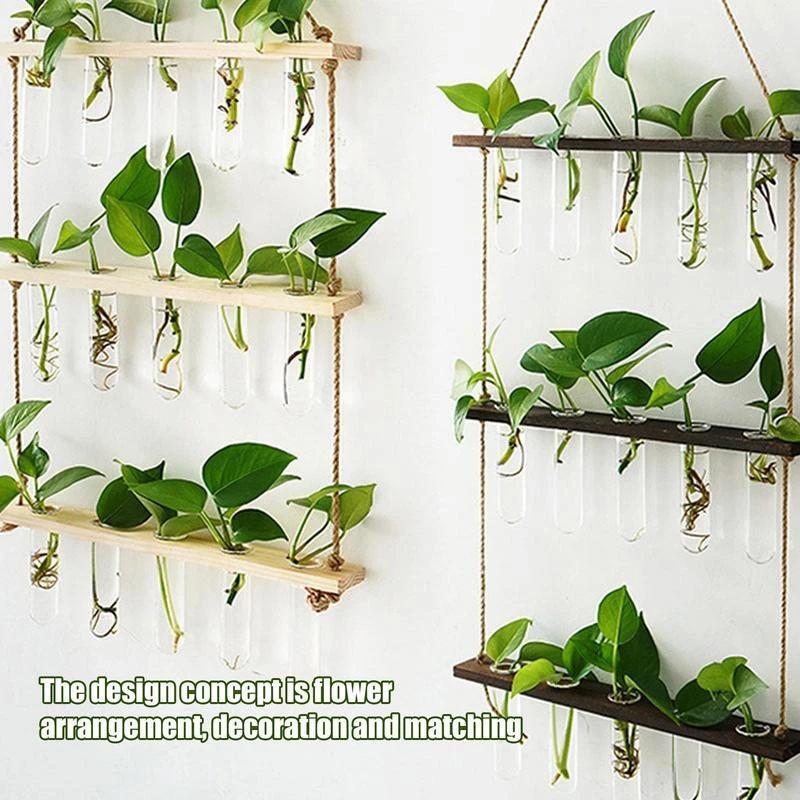 🌱3-Tiered Hanging Plant Propagation Station