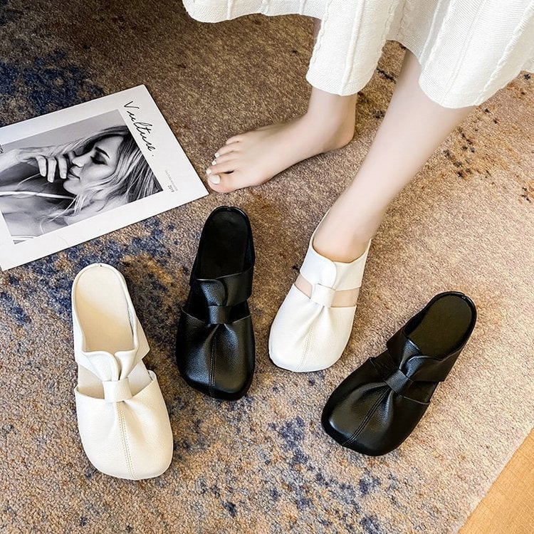 Hot SaleCut Out Design Flat Mules