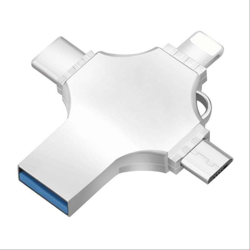 USB Flash Drive, 4-in-1 OTG Memory Stick