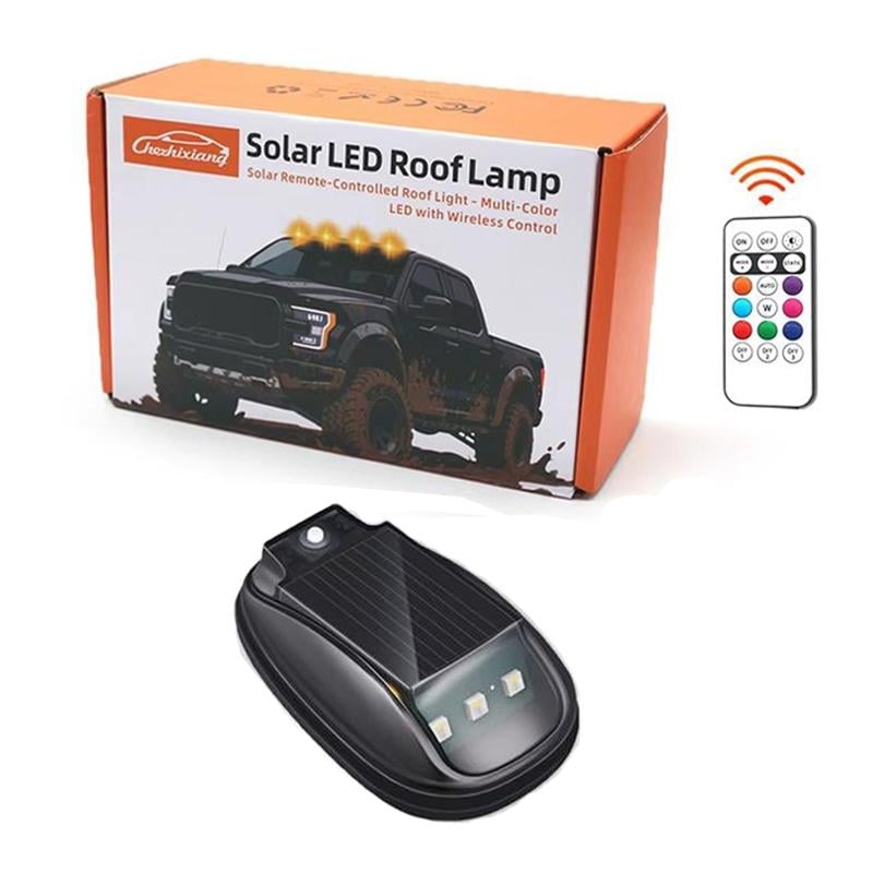 ⚡Hot Sales 49% OFF🔥Solar Car Roof RGB Strobe Light