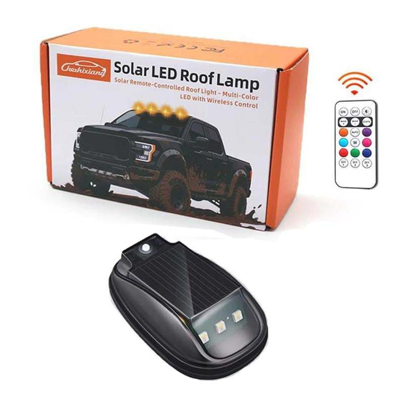 ⚡Hot Sales 49% OFF🔥Solar Car Roof RGB Strobe Light