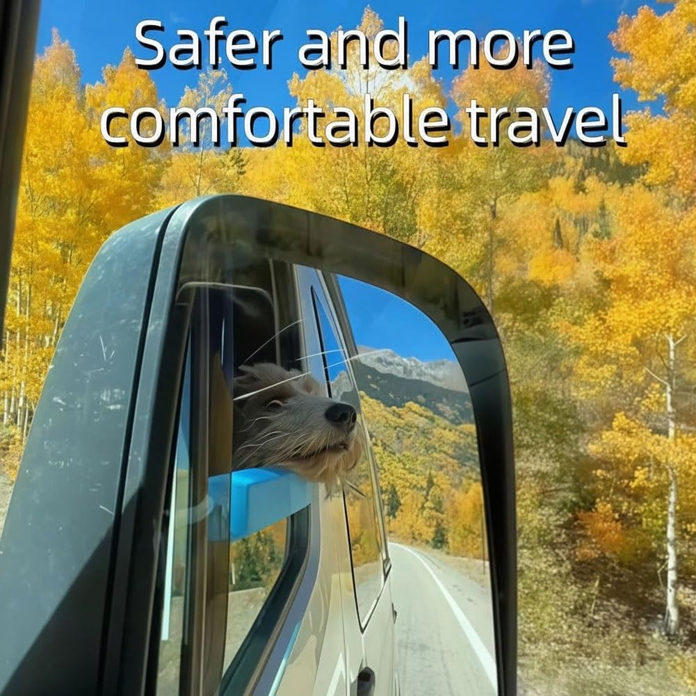 Car Window Chin Rest for Dogs Universal Pet - Blue