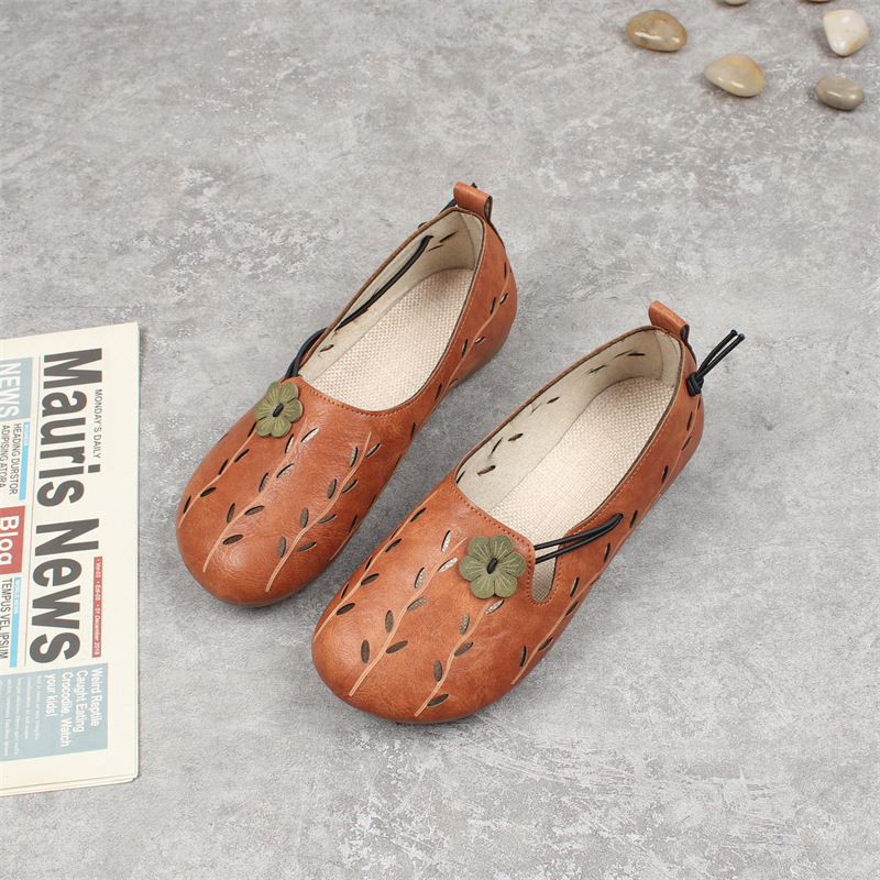 Women's Flat Hollow Sandals