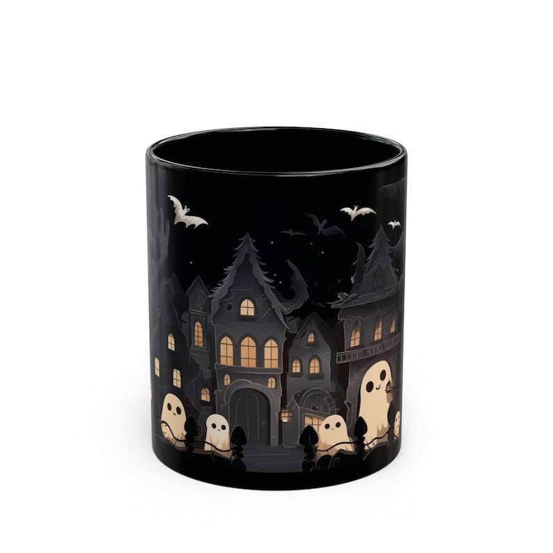 Kawaii Goth Ghosts Coffee Mug