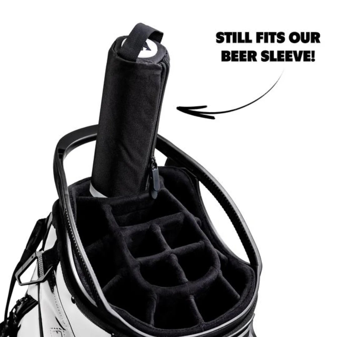 ⛳Golf Bag Hidden Drink Cooler Sleeve – ❄️Insulated Portable Beverage Storage🎒 | Discreet Canned Drink Holder For Golf Lovers✨