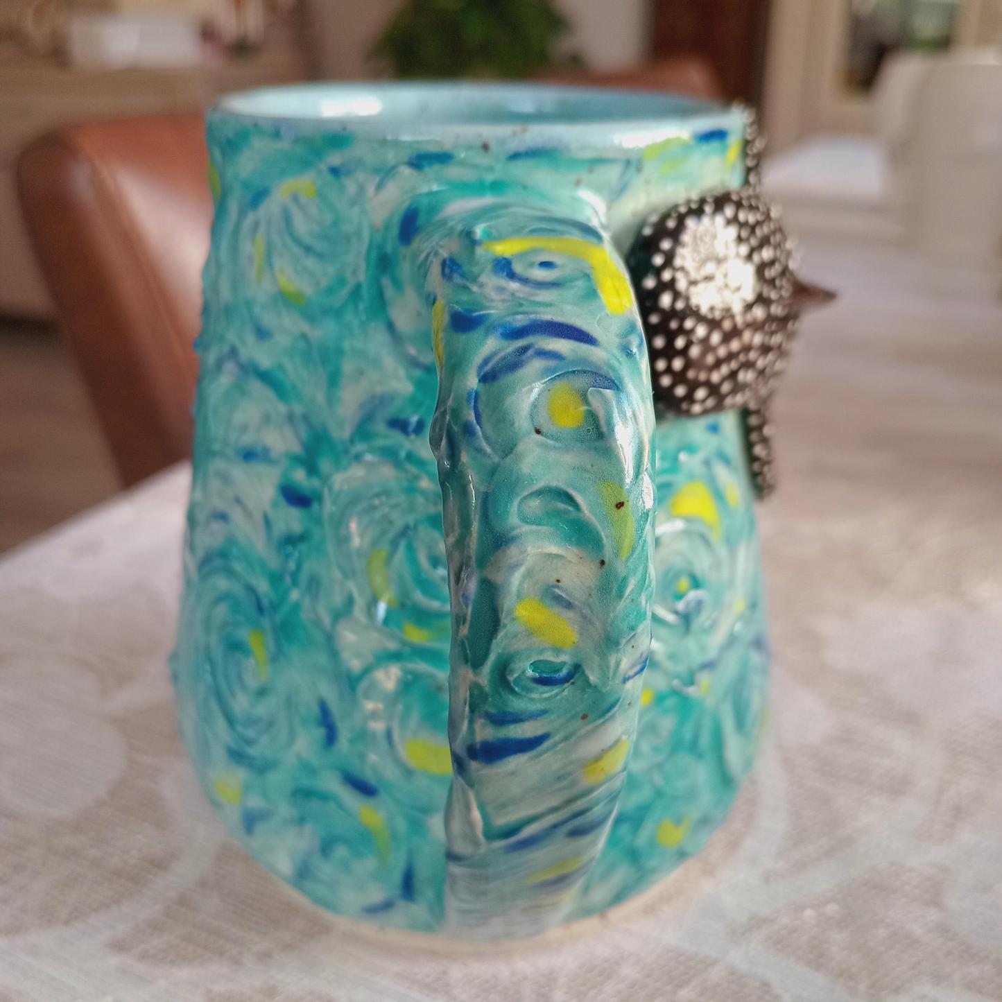 Hand-Sculpted Whale Shark Mug